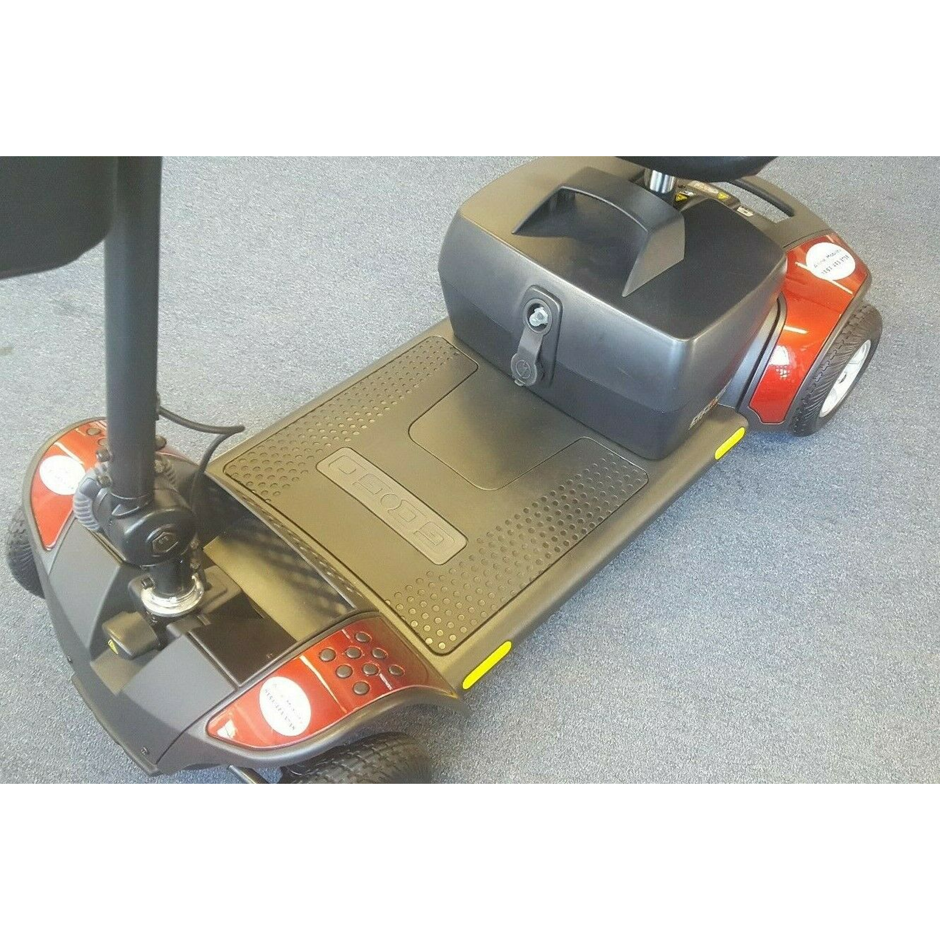 New Guaranteed Pride GoGo 18 Elite Traveller Mobility Folding Boot Scooter 4MPH