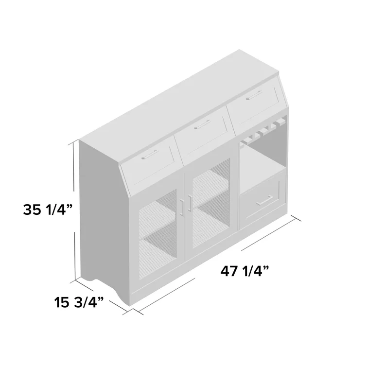 Heather 120cm Sideboard