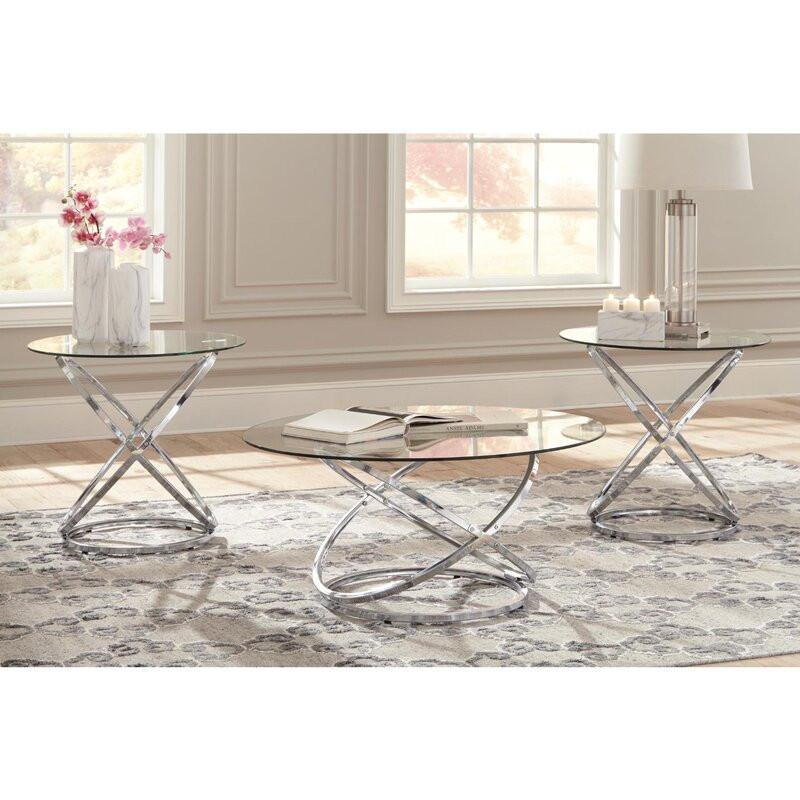 Barbieri 3 Piece Coffee Table Set
