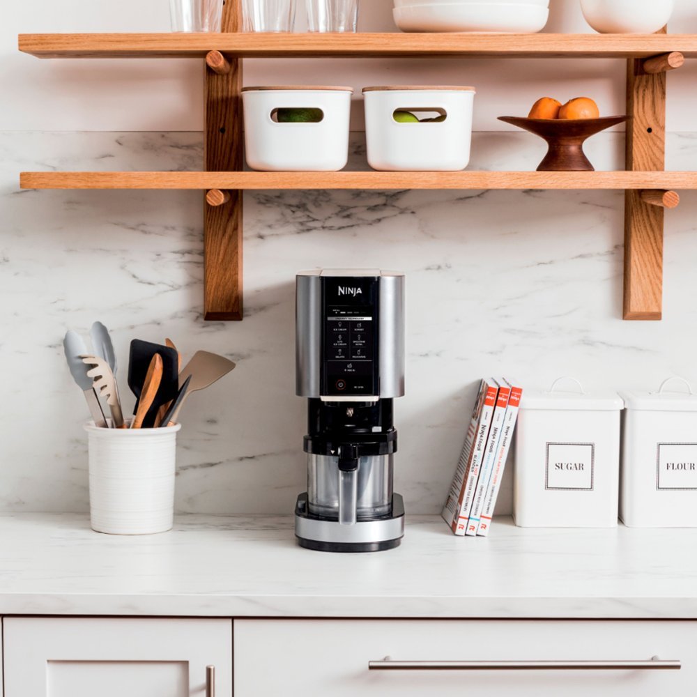 Ninja - Creami, Ice Cream Maker, 7 One-Touch Programs - Cloud S ilver