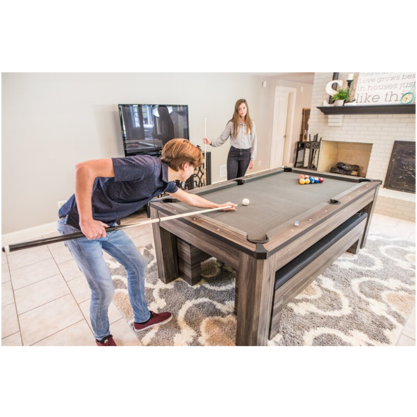 7' pool table dining table ping pong table