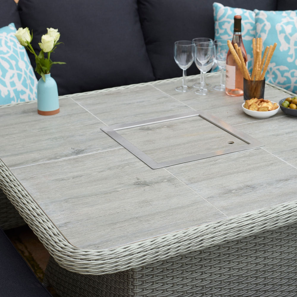 Bramblecrest Chatsworth Square Modular Fire Pit Set