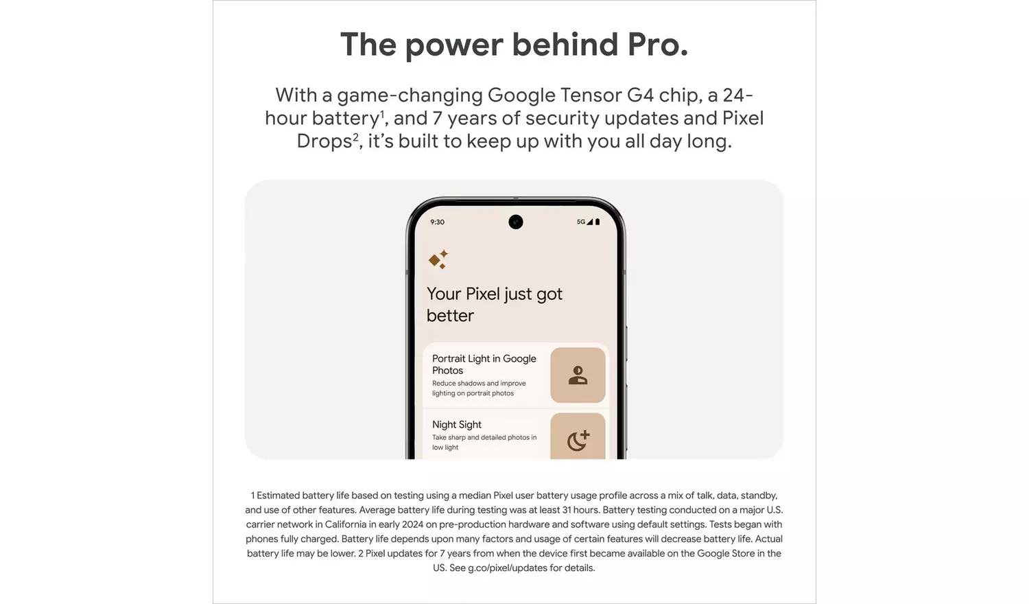 Google Pixel 9 Pro XL - Unlocked Android Smartphone with Gemini, Triple Rear Camera System, 24-Hour Battery, and 6.8