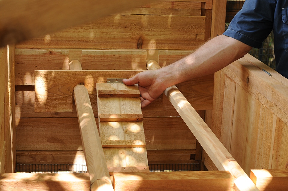 Round-Top Walk-In Chicken Coop