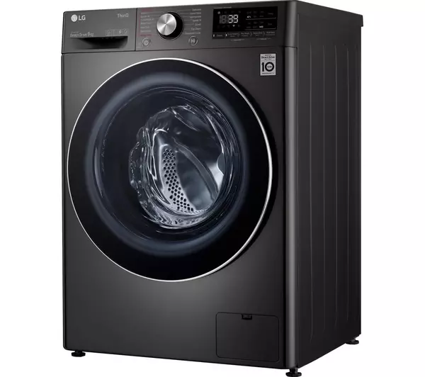 LG WM3998HBA 4.5 cu.ft. Front Load Washer & Dryer Combo.