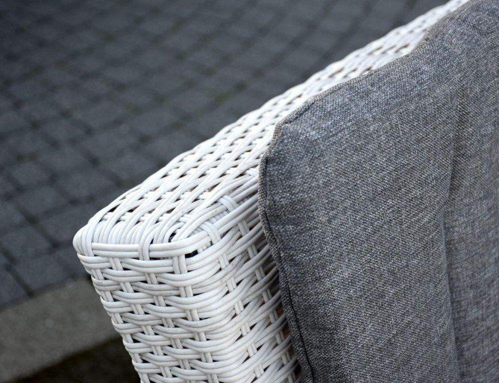 Etna Square Fire Table With 4 Treviso Chairs Set