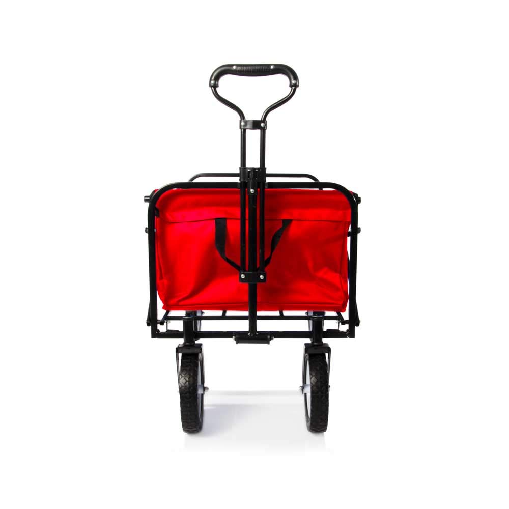 Heavy Duty Foldable Garden Trolley Cart Wagon