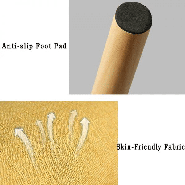 28.3′′ Lounge Chair and Footstool