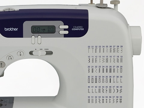 60 Built-in Stitches