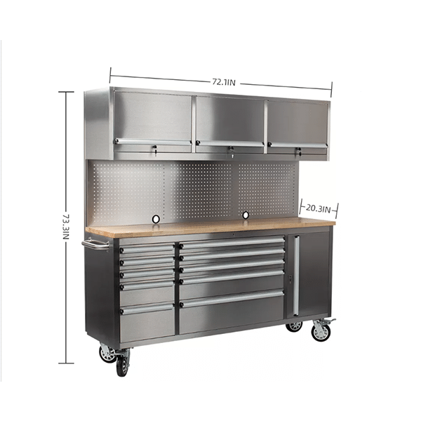 Industrial heavy duty tool box trolley toolbox 72 inch car tool cart