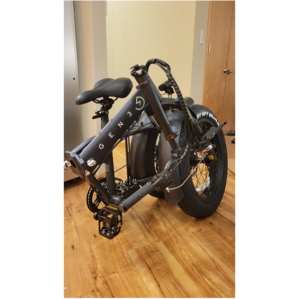 3-Groove Foldable Electric Bike