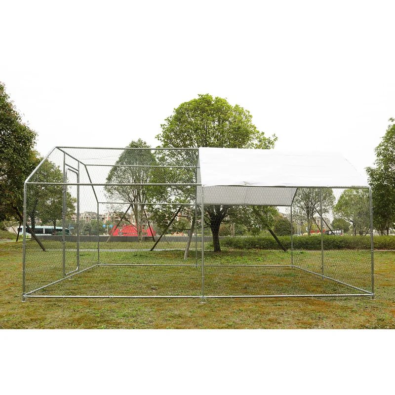 Sharma Walk In Chicken Run can accommodate up to 28 chickens