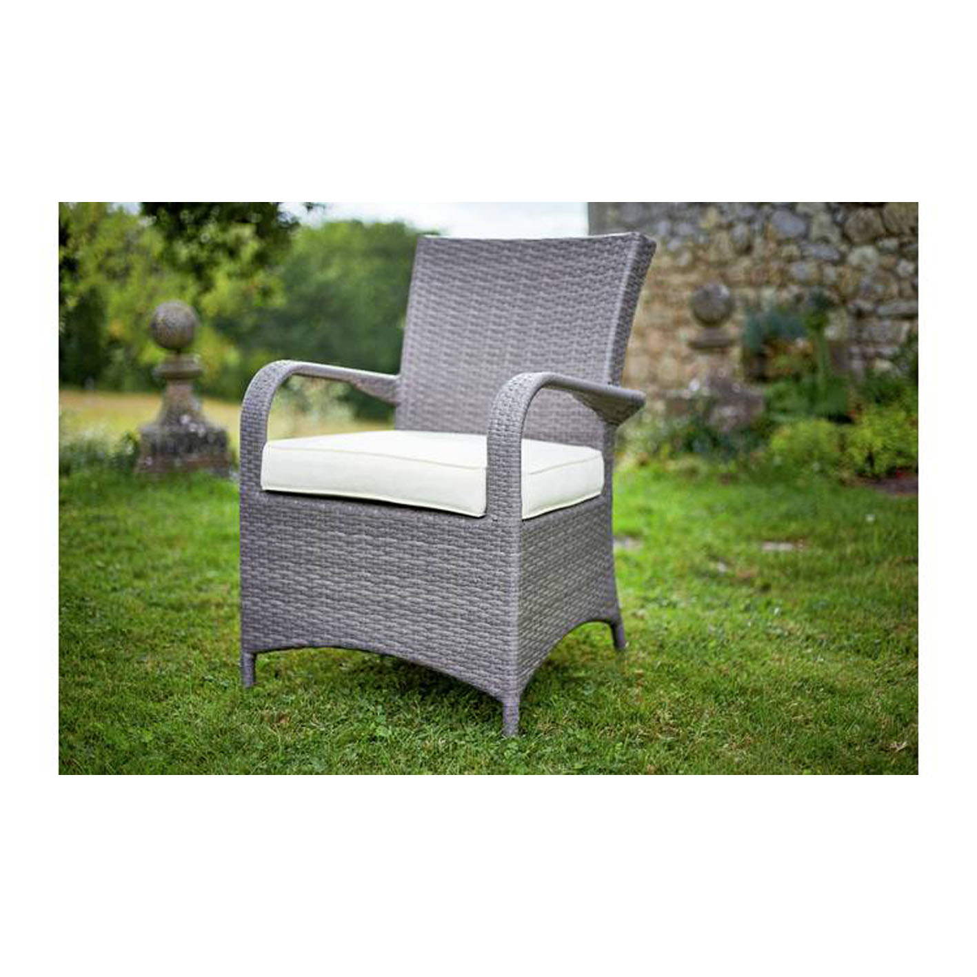 Argos Home Seychelles 6 Seater Rattan Effect Patio Set -Grey