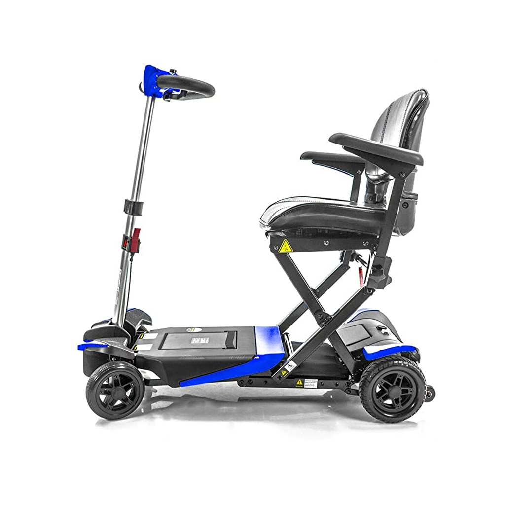 SOLAX  4-Wheel Remote Control Folding Mobility Scooter-2022