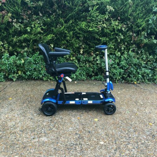 SOLAX GENIE BLUE Manual Folding Mobility Boot Scooter FULLY SERVICED