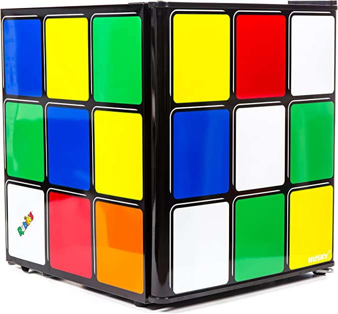 Husky HUS-HU231 Rubiks Cube Mini Fridge [Energy Class F]