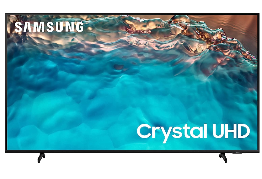 NEW 55 Inch BU8000 UHD Crystal 4K Smart TV (2022) - Airslim Design With Alexa & Smart TV Streaming Built In, Object Tracking Sound, Contrast Enhancer, Boundless Screen & Adjustable Stand