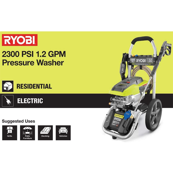 ryobl 2300 PSI 1.2 GPM Cold Water Gas Pressure Washer