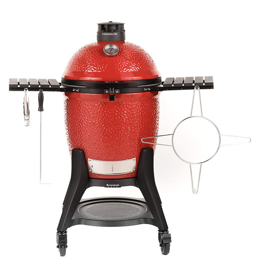 Kamado Joe KJ15040921 Classic III 18 inch Charcoal Grill, Blaze Red