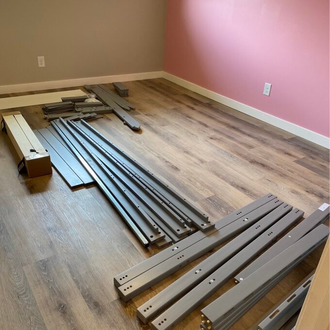 Jeniffer Twin Over Twin solid wood standard bunk bed by Harriet Bee