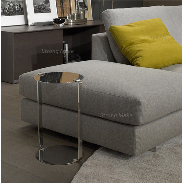 European style wood legs upholstery reclinable 3 seater modern gray fabric sectional couch living room sofa set with chaise