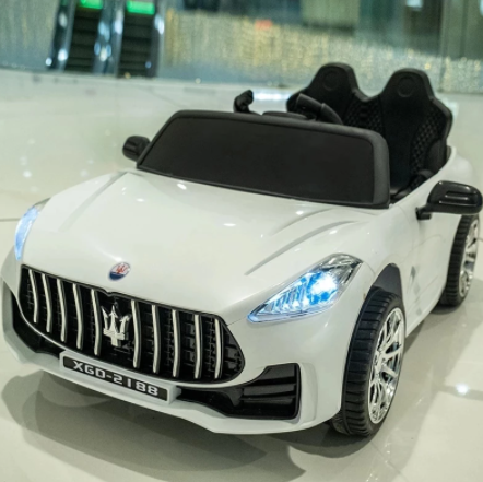 Children's Electric Car Kids Remote Control Car 1-6 Years Old Baby Toys Gifts with Early Education Double Seat Ride on Car