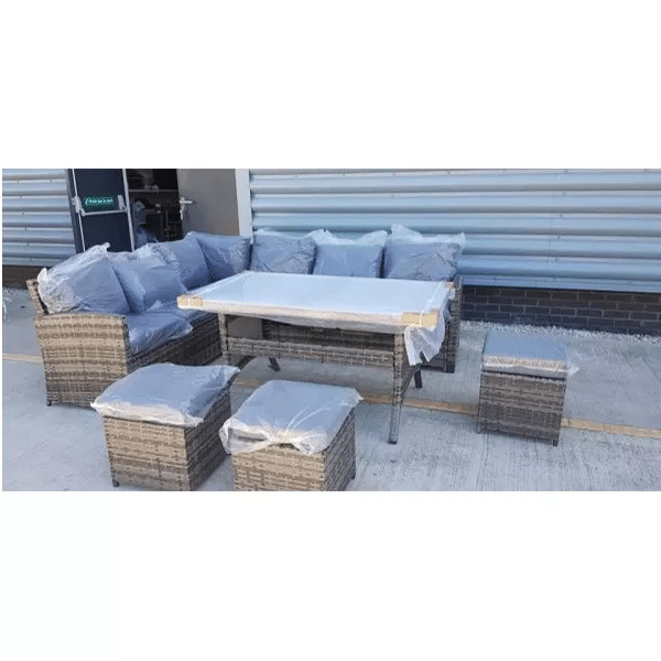 Factory direct sales rattan 8-seat sofa table cover limited time-low price sale