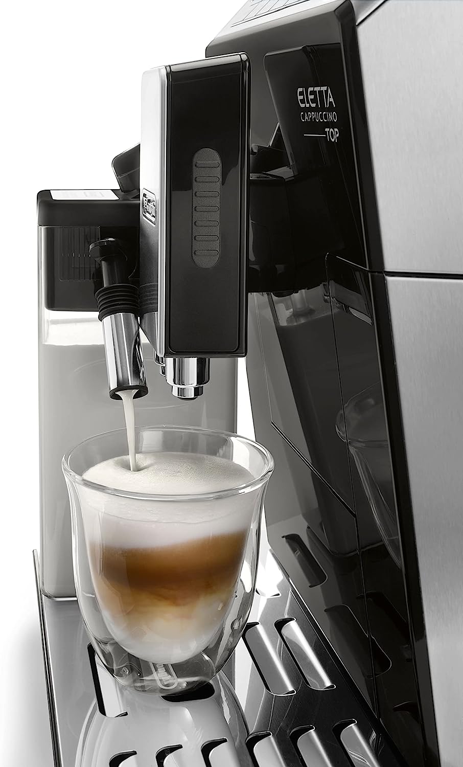 De'Longhi Eletta, Fully Automatic Bean to Cup Coffee Machine, Cappuccino and Espresso Maker, ECAM 44.660.B, 2 liters
