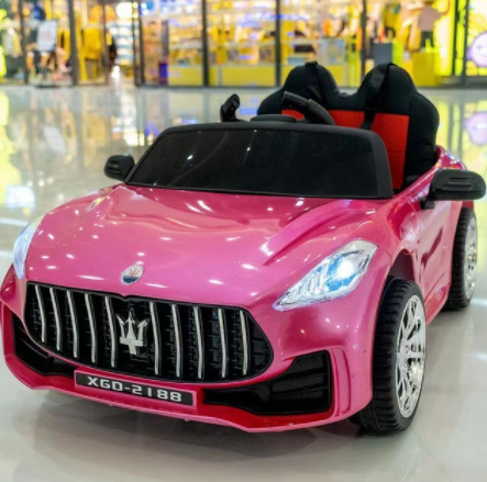 Children's Electric Car Kids Remote Control Car 1-6 Years Old Baby Toys Gifts with Early Education Double Seat Ride on Car