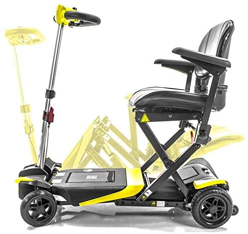 SOLAX  4-Wheel Remote Control Folding Mobility Scooter-2022