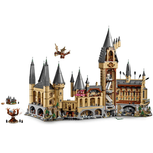 LEGO Harry Potter Hogwarts Castle 71043 Castle model building kit, including Harry Potter characters Griffindor, Herbab, etc. (6,020 pieces)