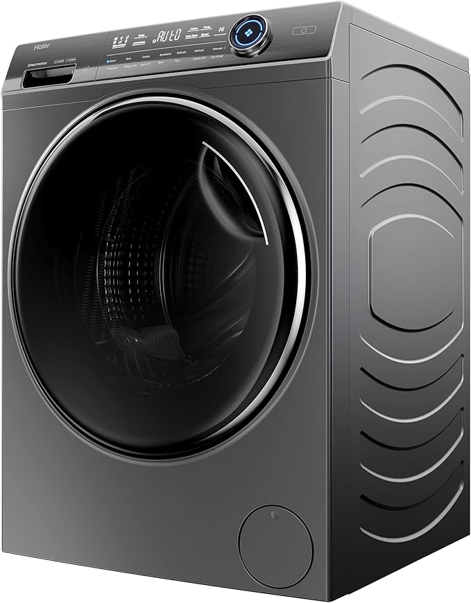 Haier i-Pro Series 7 Plus HW110-B14979S8EU1 11kg Washing Machine with 1400 rpm - Anthracite - A Rated [Energy Class A]