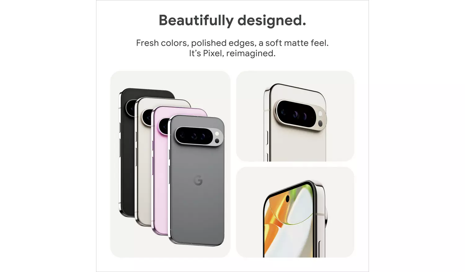 Google Pixel 9 Pro XL - Unlocked Android Smartphone with Gemini, Triple Rear Camera System, 24-Hour Battery, and 6.8