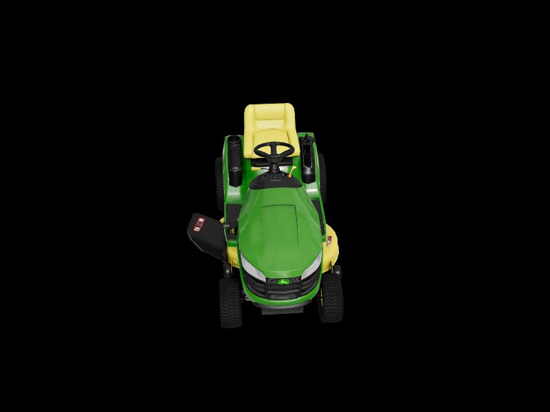 John Deere S100 17.5-HP Side By Side Hydrostatic 42-in Riding Lawn Mower with Mulching Capability