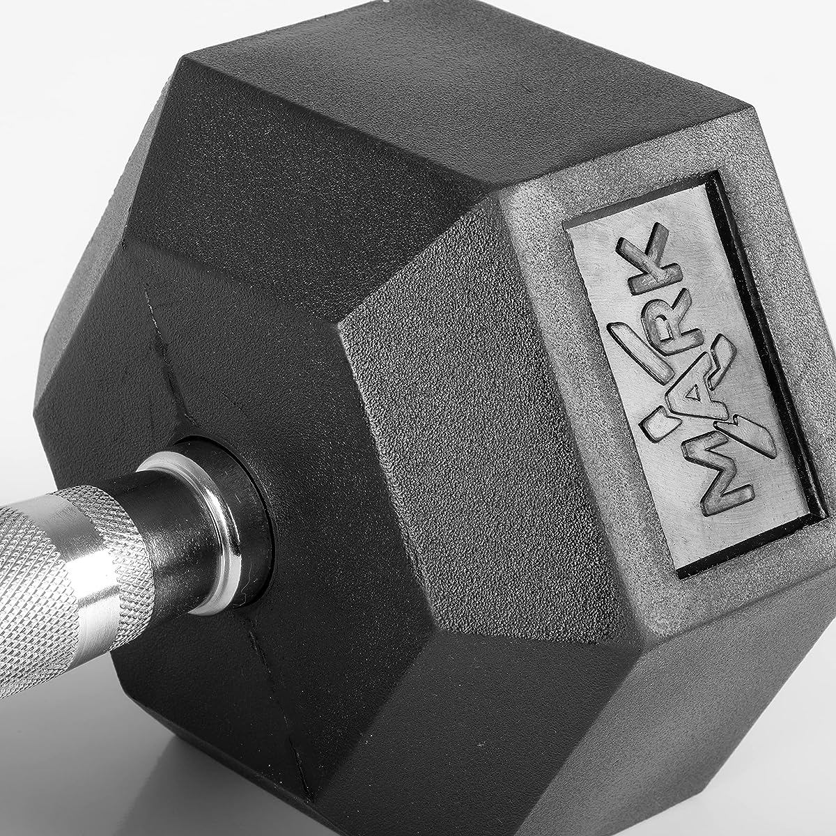 XMark 380 lb Hex Dumbbell Set and Heavy Dumbbell Rack