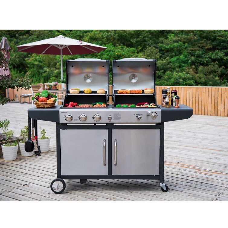 Royal Gourmet 3 - Burner 25500 BTU Gas Grill