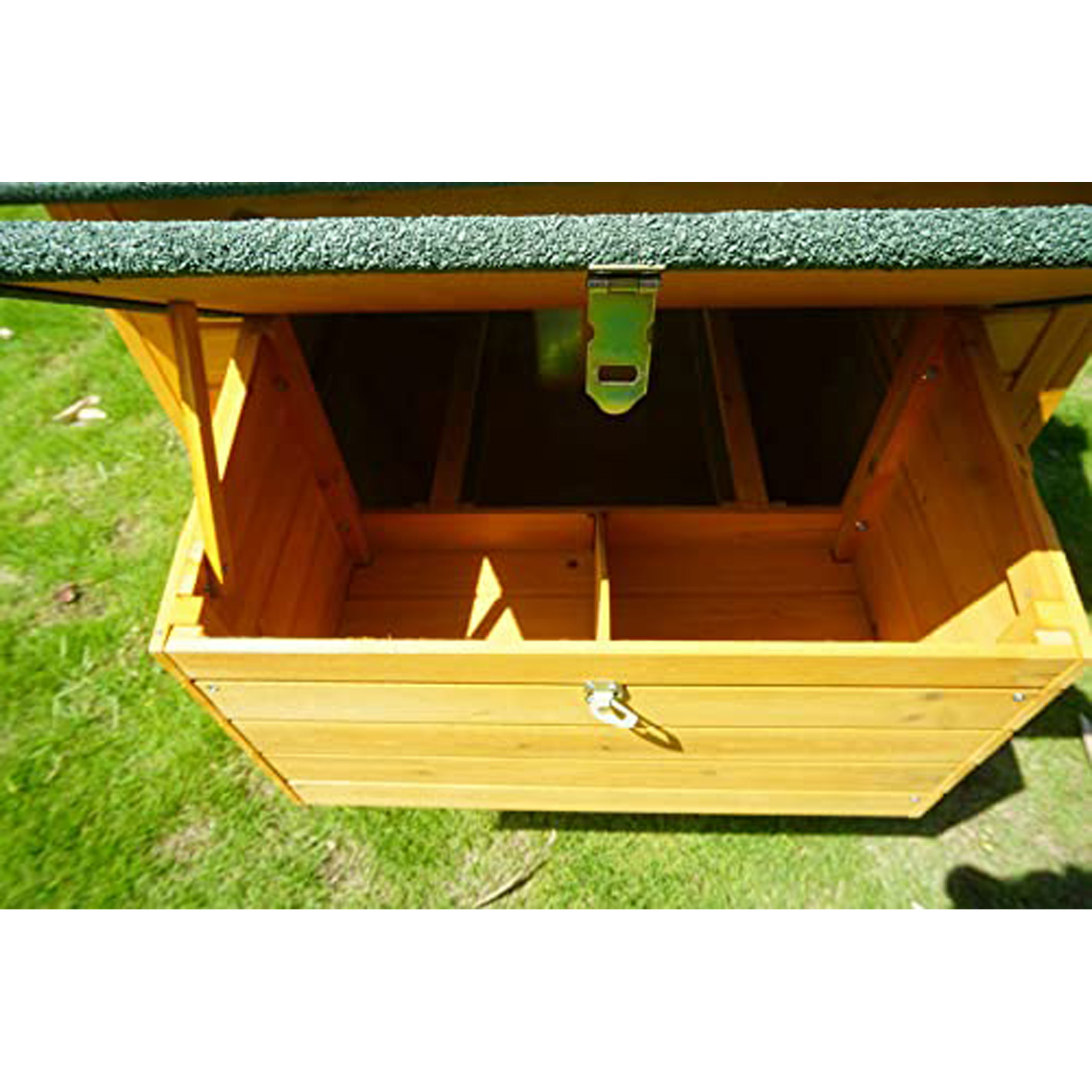 Cocoon CC3190 CHICKEN COOP HEN HOUSE – WIDER THAN THE CC2190 - BEAUTIFUL NEW MODEL WITH INTEGRATED RUN & CLEANING TRAY