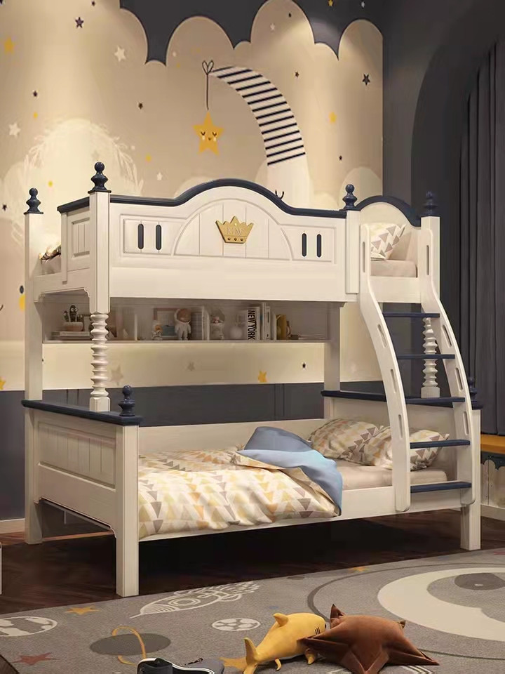 Germany imported solid wood bunk bed high and low bed bunk bed multifunctional