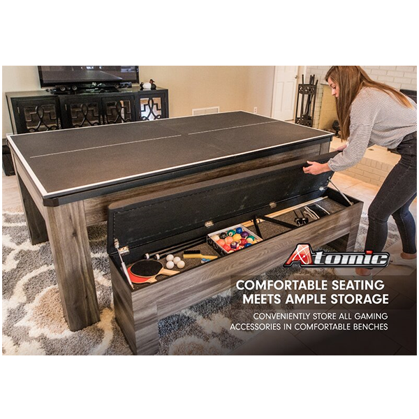 7' pool table dining table ping pong table