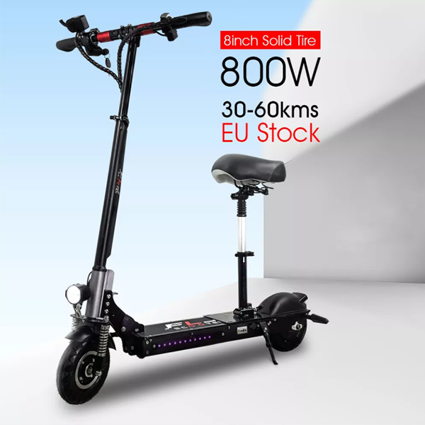 C8 800W 8inch wheels Electric Scooter with 18ah battery e bike 35km/h powerful Mini e scooters