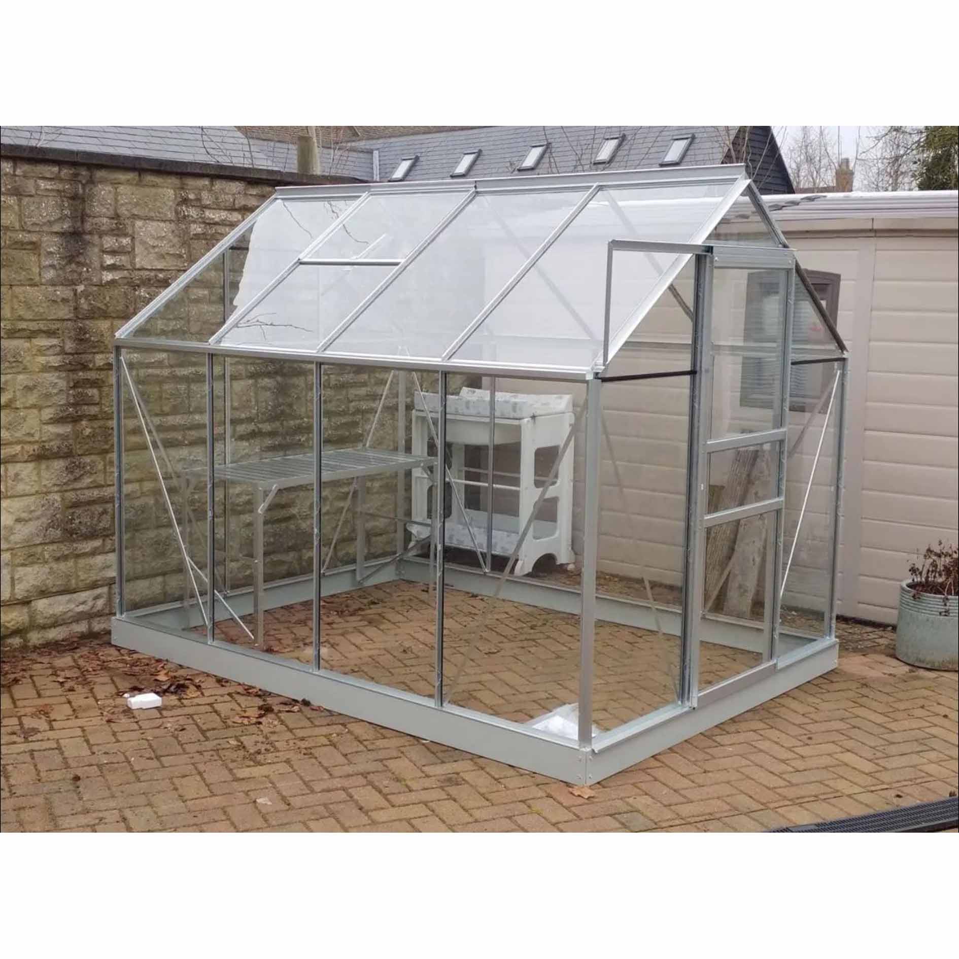 Vitavia 8x6 Venus 5000 Greenhouse - Horticultural Glass