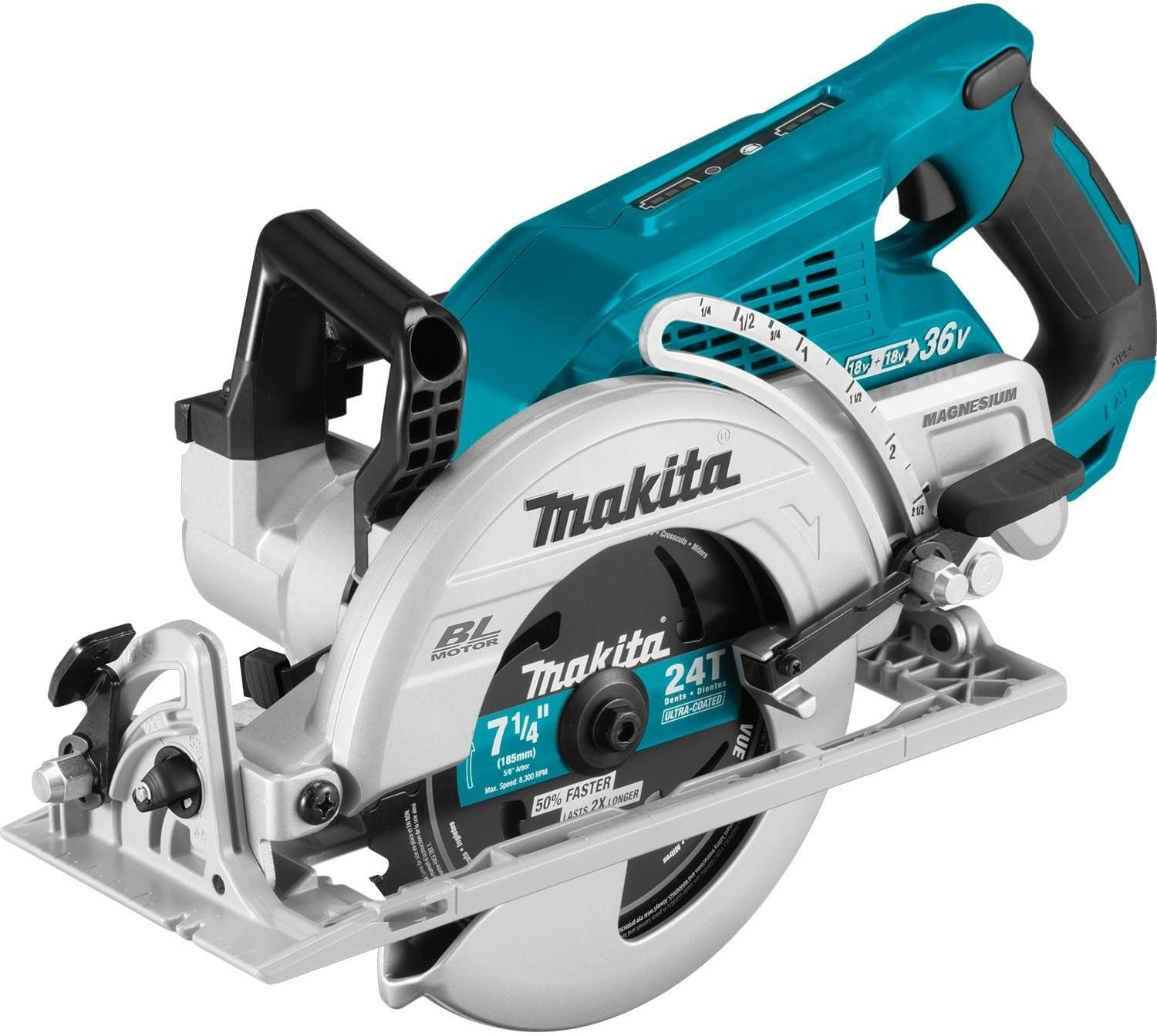 Makita XSR01PT 36V (18V X2) LXT® Brushless Rear Handle 7-1/4