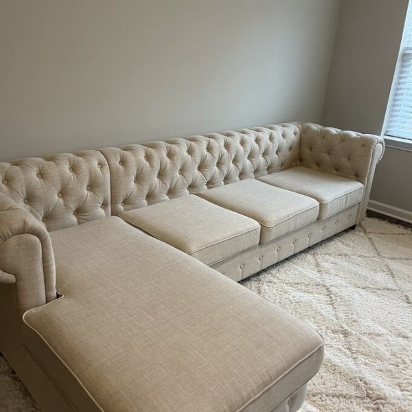112′′ Wide Left Hand Facing Sofa & Chaise