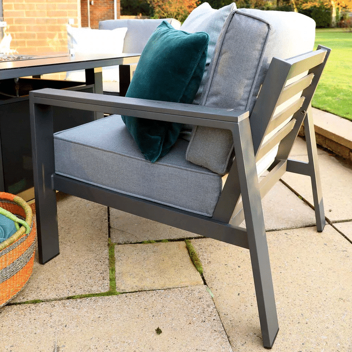 Supremo Melbury Square 4 Seat Fire Pit Set