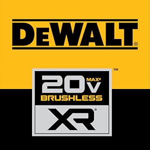 20V MAX * XR brushless cordless tools allow enhanced productivity on the jobsite.