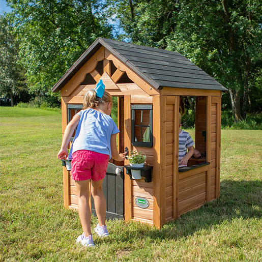 Backyard Discovery Sweetwater All Cedar Wooden Playhouse