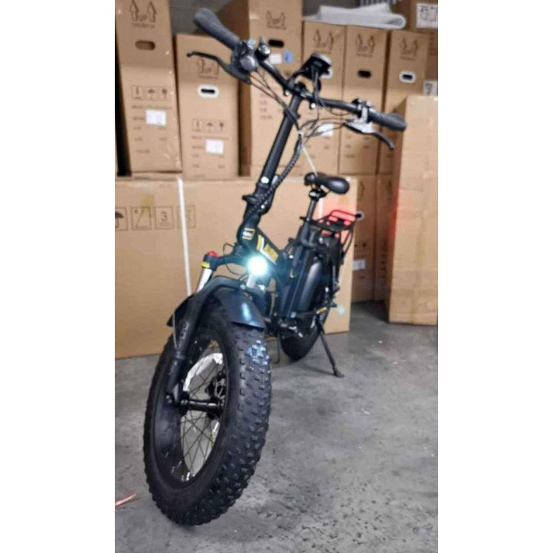 Folding electric bicycle in quiete new