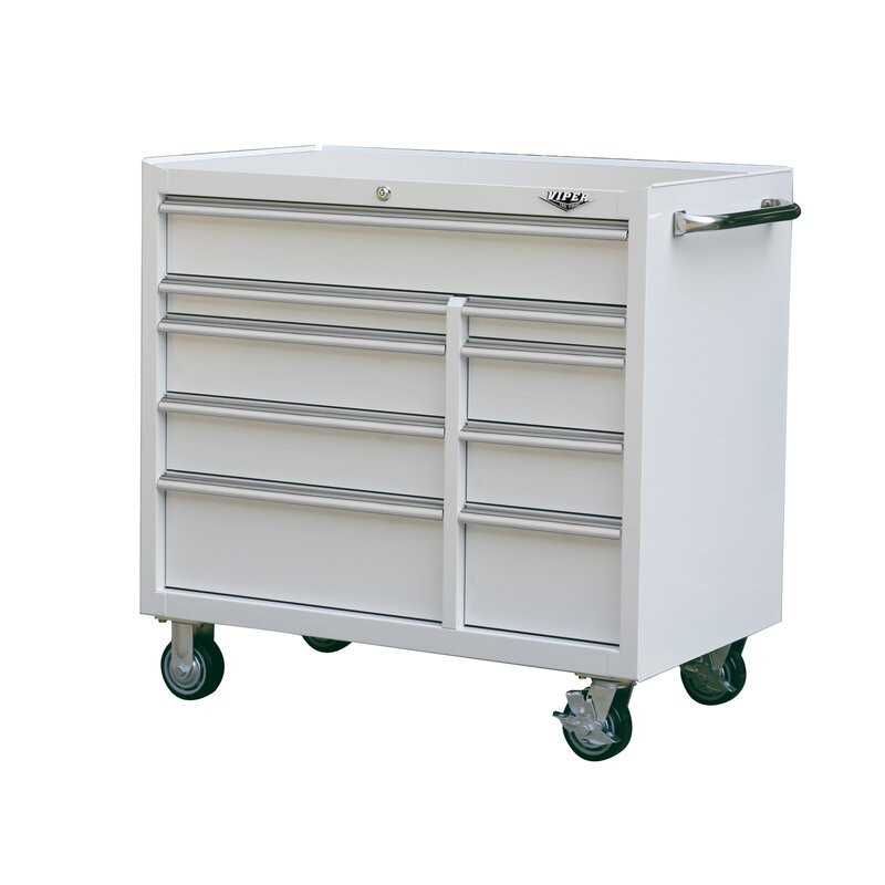 Premium series 41.5 wide 9 drawer bottom folding cabinet