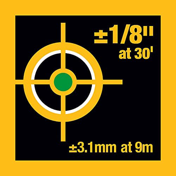DW089LG 12V 3 x 360 Green Beam Battery with DW0881T Laser Tripod