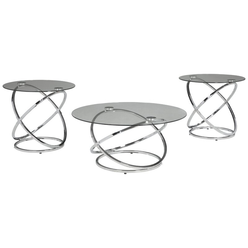Barbieri 3 Piece Coffee Table Set